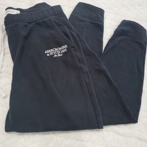 Abercrombie & Fitch Black Joggers